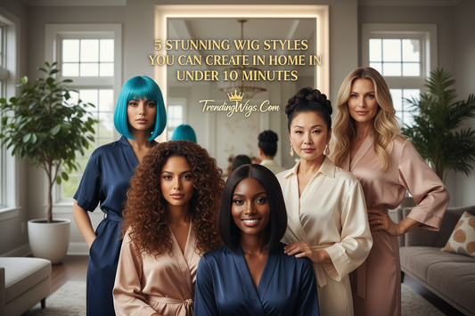 5 Stunning Wig Styles You Can Create at Home in Under 10 Minutes