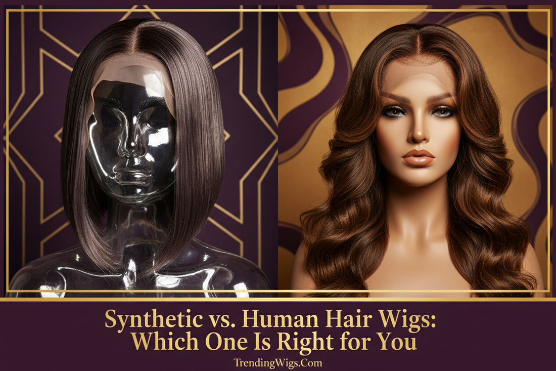 Synthetic vs. Human Hair Wigs: Which One Is Right for You?