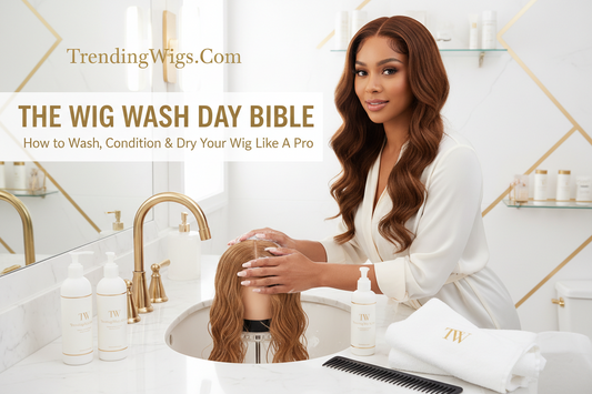 The Wig Wash Day Bible: How to Wash, Condition & Dry Your Wig Like a Pro