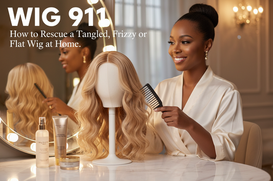 Wig 911: How to Rescue a Tangled, Frizzy or Flat Wig at Home