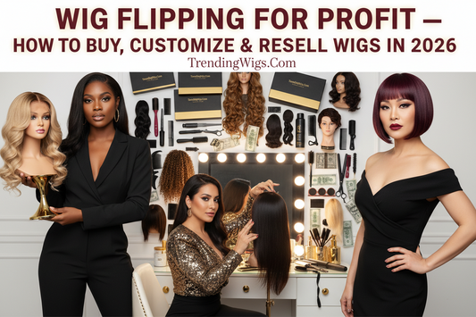 Wig Flipping for Profit — How to Buy, Customize & Resell Wigs in 2026 | TrendingWigs.Com